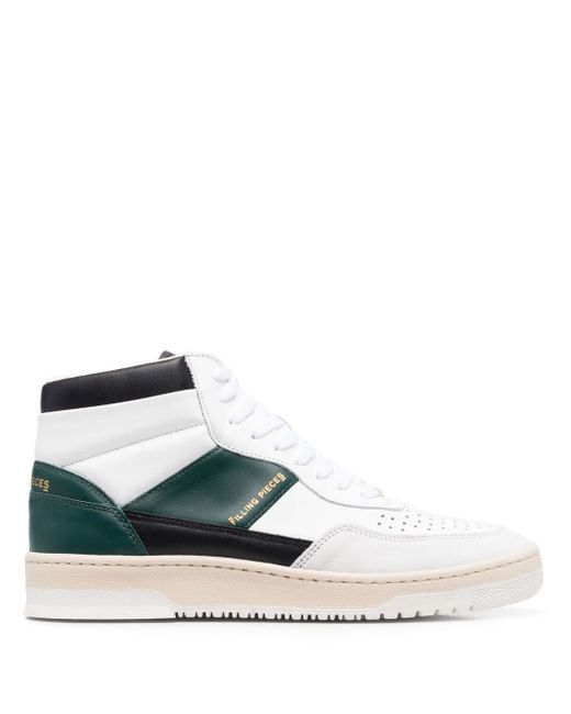 Filling Pieces colour-block panelled sneakers
