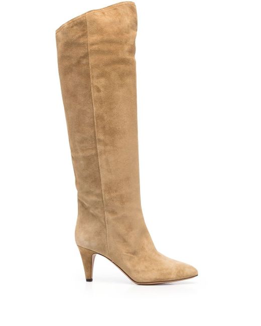 Isabel Marant suede 38mm knee boots