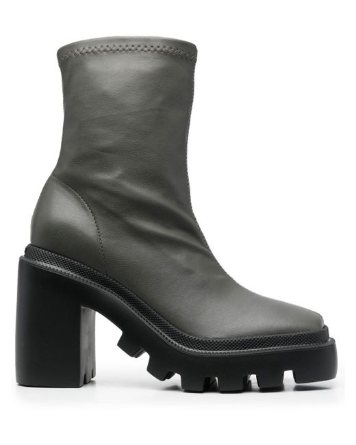 Vic Matiē square-toe ankle boots
