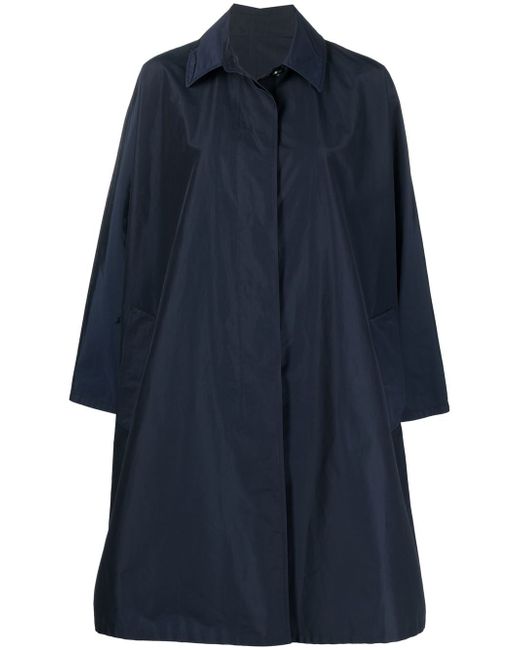 Yves Salomon concealed-front fastening coat