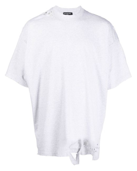 Balenciaga Oversized Repaired T-Shirt