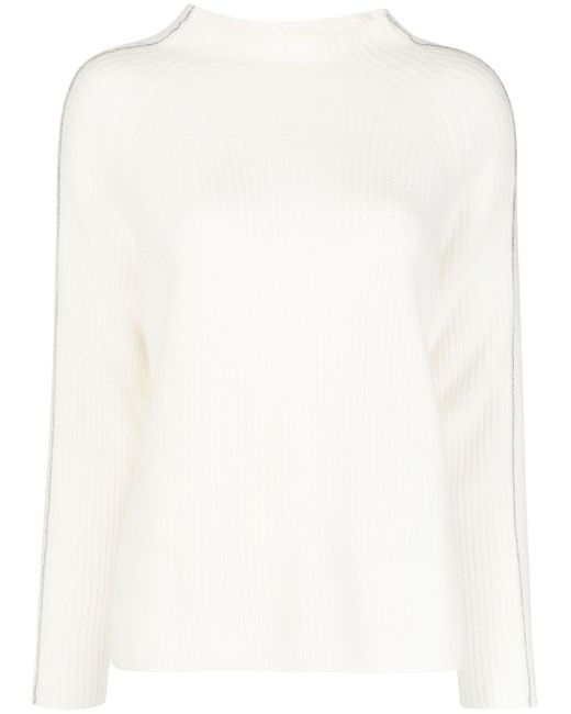 N.Peal organic-cashmere knit jumper