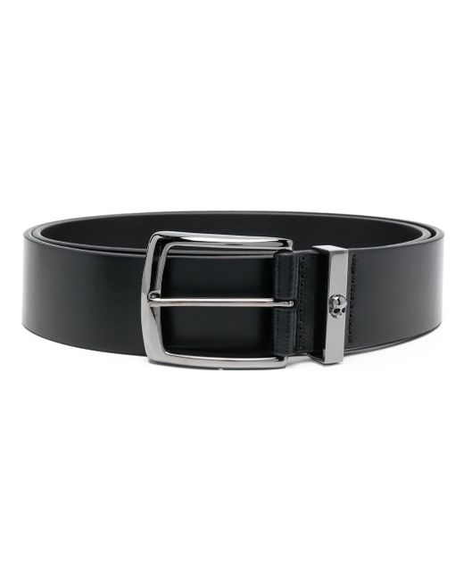 Philipp Plein buckle-fastening leather belt