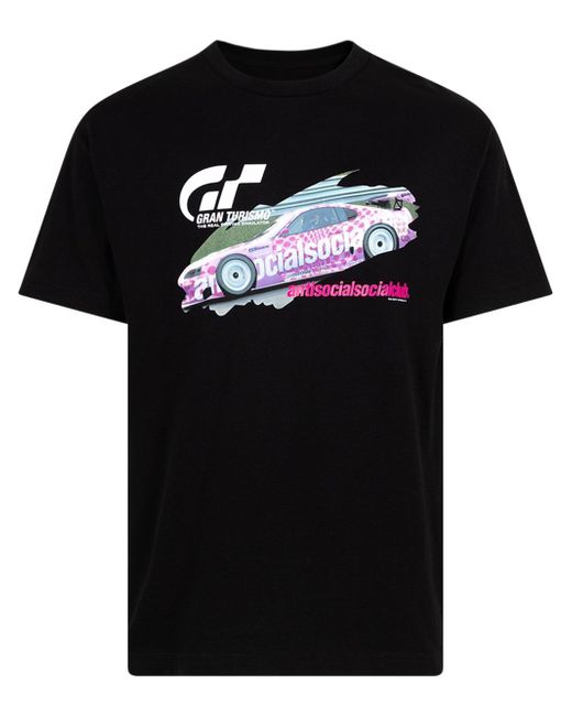 Anti Social Social Club x Gran Turismo GT500 graphic-print T-shirt Members Only