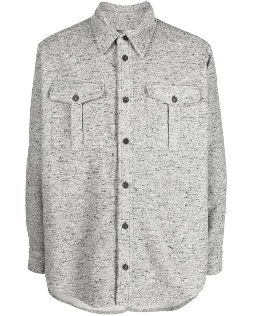 Isabel Marant chest-pocket long-sleeve shirt