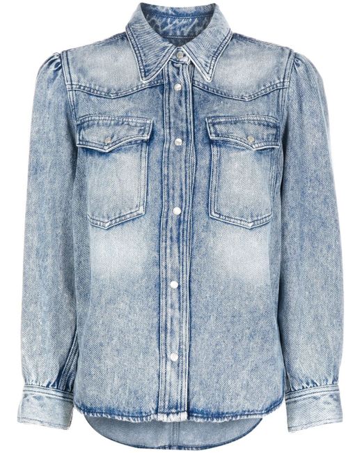 Isabel Marant Etoile cotton-lyocell denim jacket