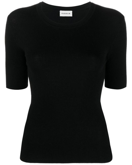 P.A.R.O.S.H. round-neck knit top