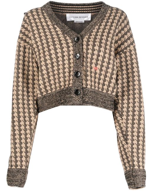 Victoria Beckham merino-wool knit cardigan