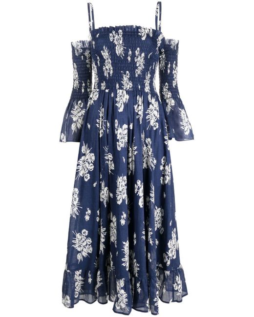 Polo Ralph Lauren floral-print cotton dress