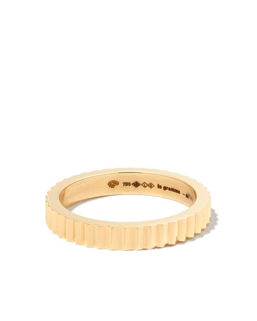 Le Gramme 18kt yellow Guilloche 4g ring