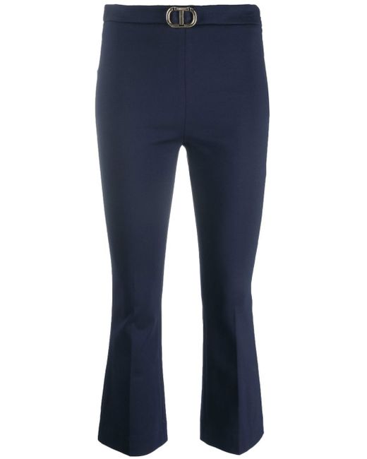 Twin-Set cropped tailored trousers