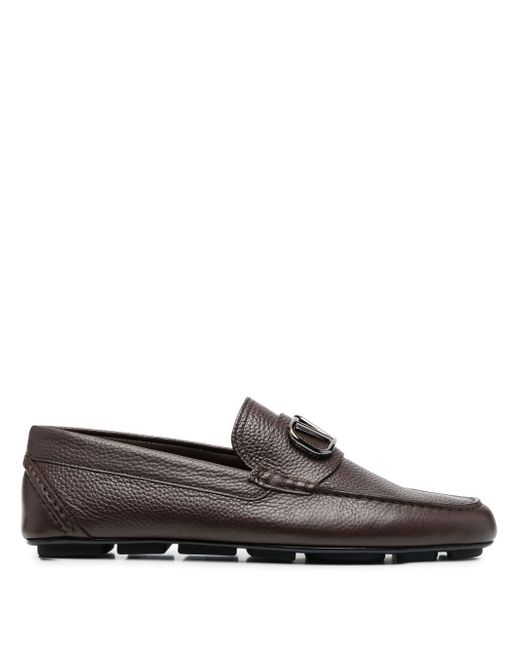 Valentino Garavani VLOGO leather loafers