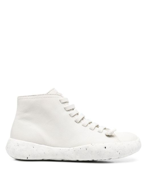 Camper high-top leather sneakers
