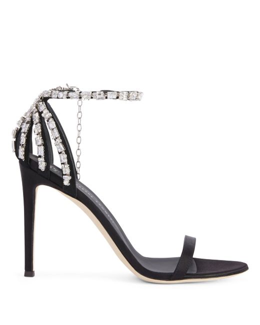 Giuseppe Zanotti Design Adele crystal 105mm sandals