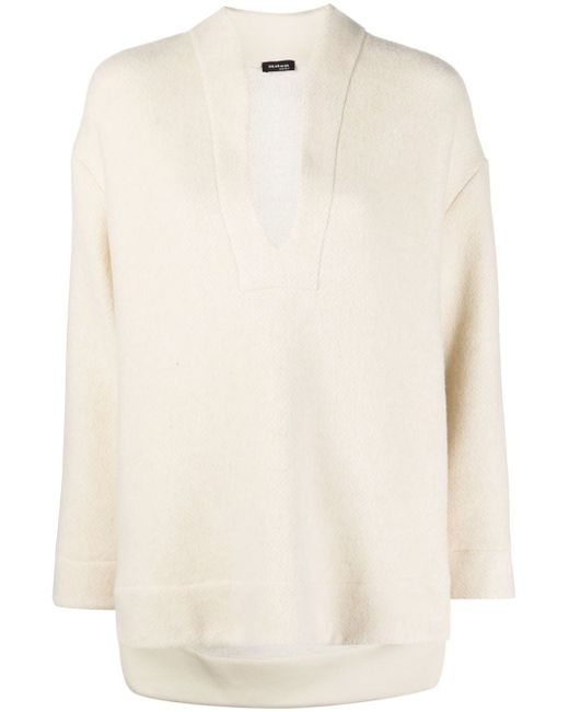 Kiton long-sleeve pullover jumper