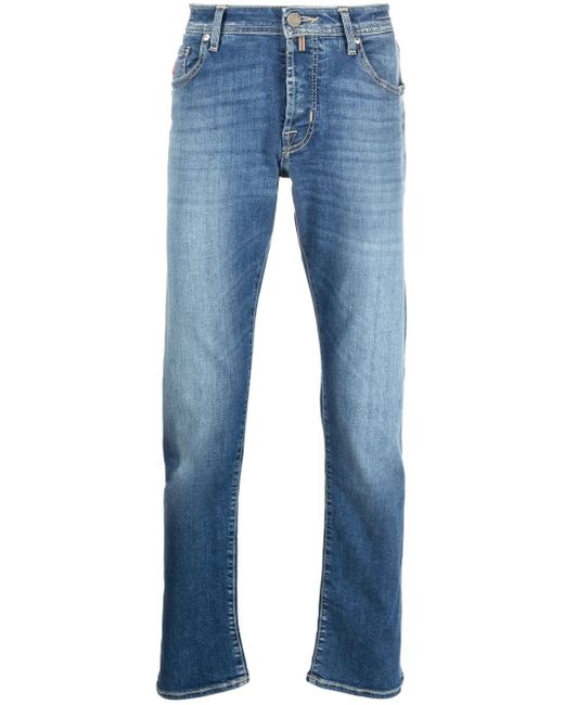 Jacob Cohёn straight-leg faded jeans