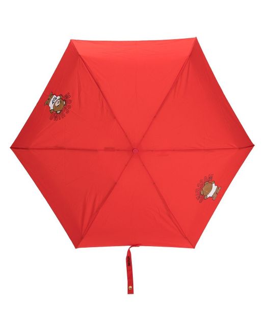 Moschino Teddy-motif umbrella