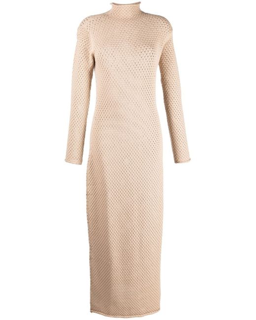 Aeron long-sleeve maxi jumper dress
