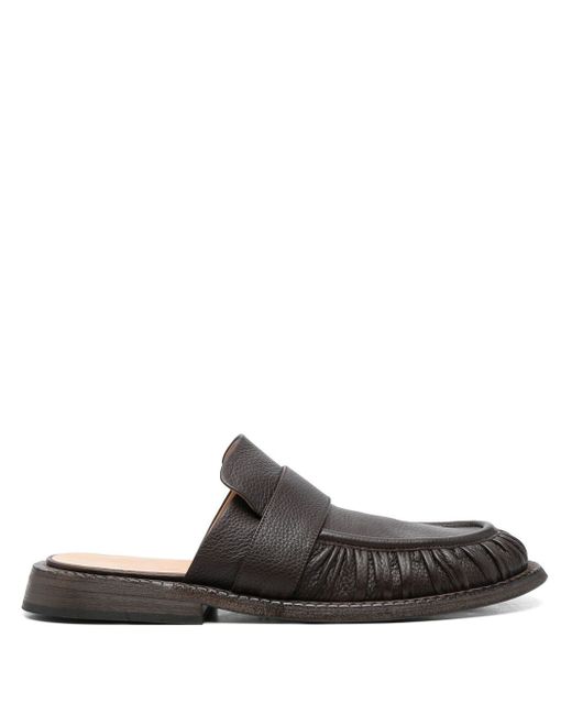 Marsèll ruched-detail slip-on loafers