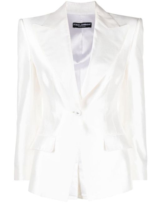 Dolce & Gabbana peak-lapels single-breasted blazer