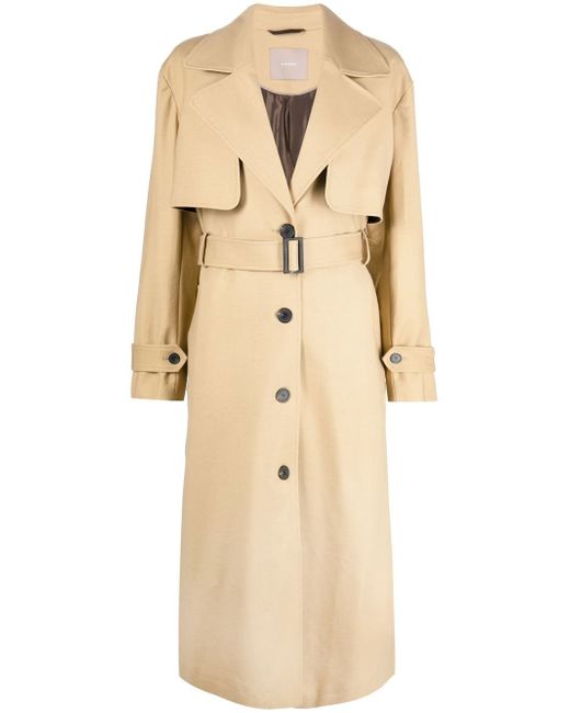 12 Storeez single-breasted trench coat