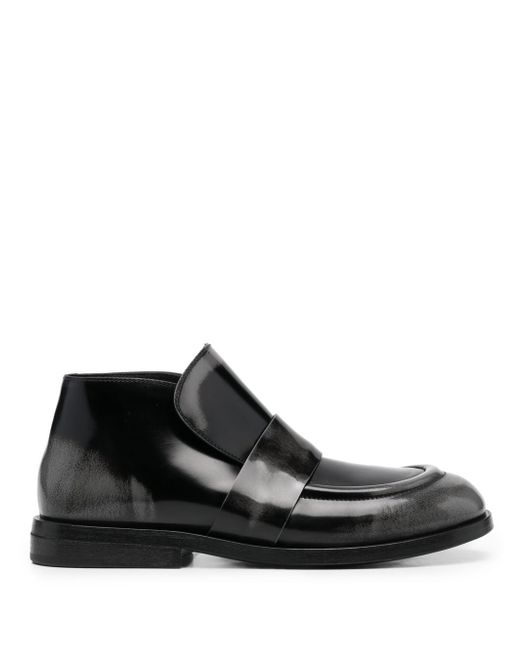 Marsèll burnished leather loafers