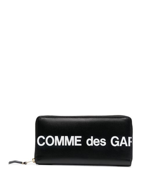 Comme Des Garçons logo-print zip purse