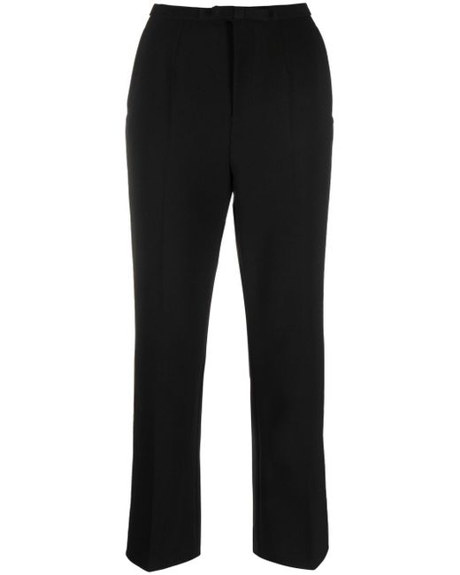RED Valentino cropped straight-leg trousers