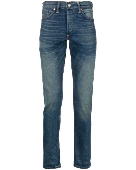 Ralph Lauren Rrl slim-cut five-pocket jeans