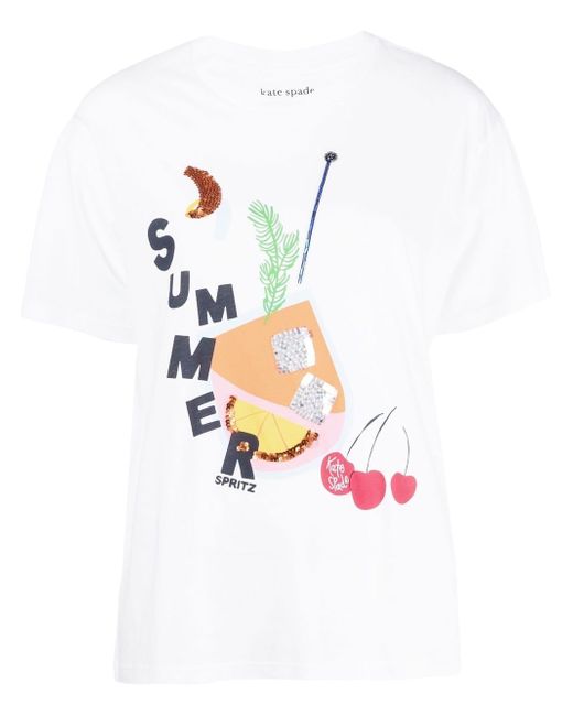 Kate Spade New York Summer Spritz T-shirt