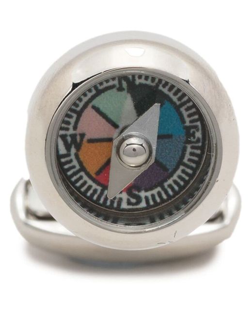 Paul Smith compass-detail cufflinks
