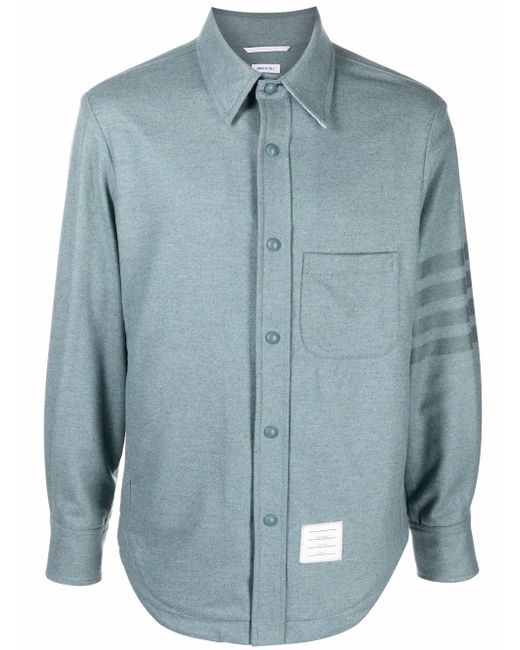 Thom Browne 4-Bar shirt jacket