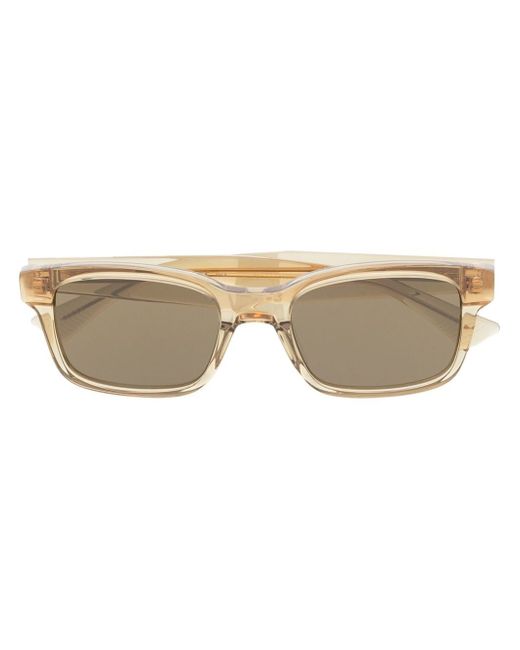 Bottega Veneta square tinted sunglasses