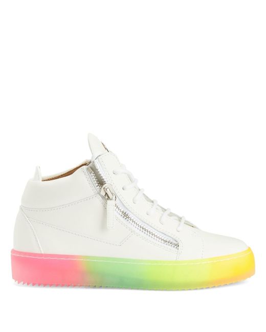 Giuseppe Zanotti Design Kriss rainbow-print sneakers