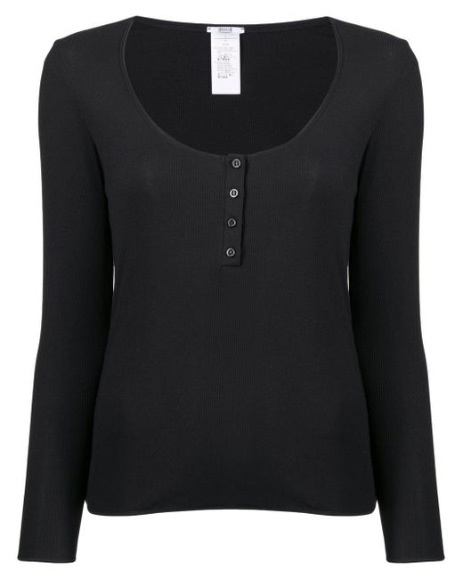 Wolford Henley long-sleeve top