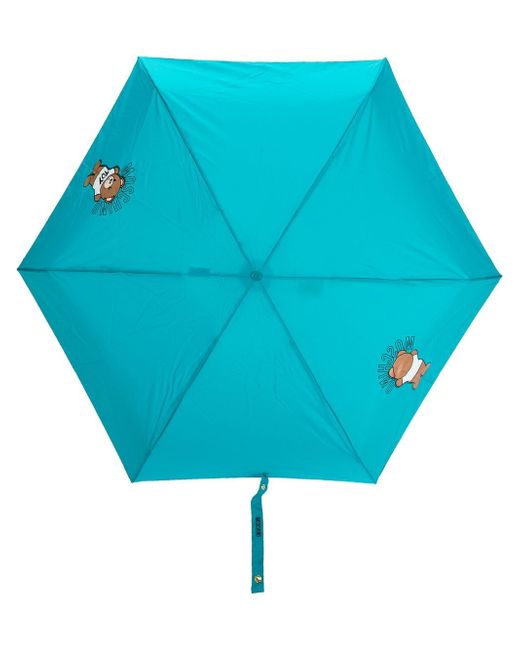 Moschino Teddy motif umbrella