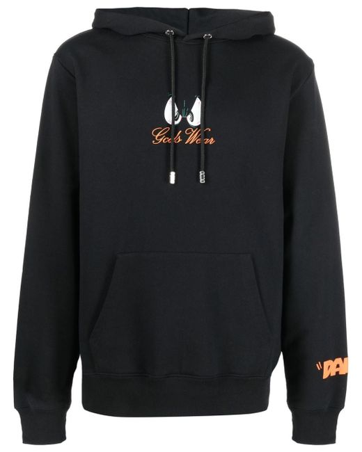 Gcds Daffy Duck-print drawstring hoodie