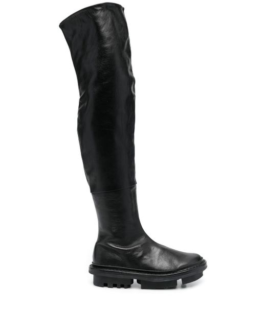 Trippen slip-on thigh-length boots