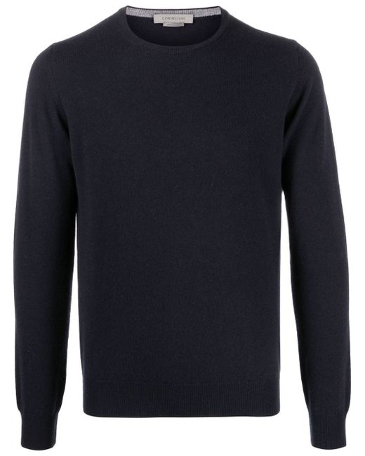 Corneliani fine-knit long-sleeve jumper