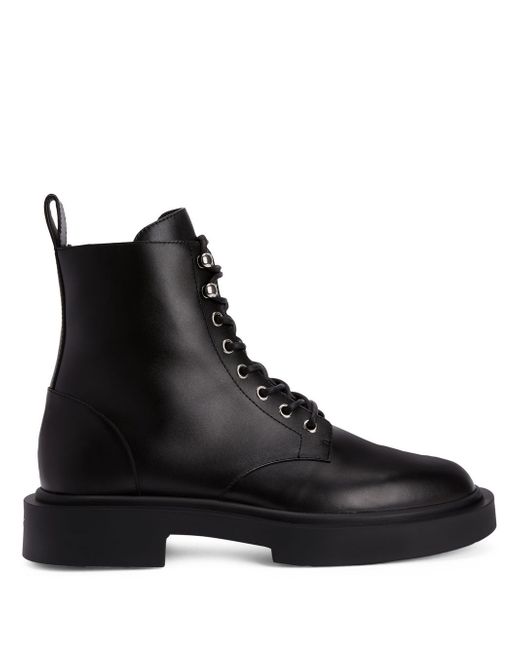 Giuseppe Zanotti Design Adric leather combat boots