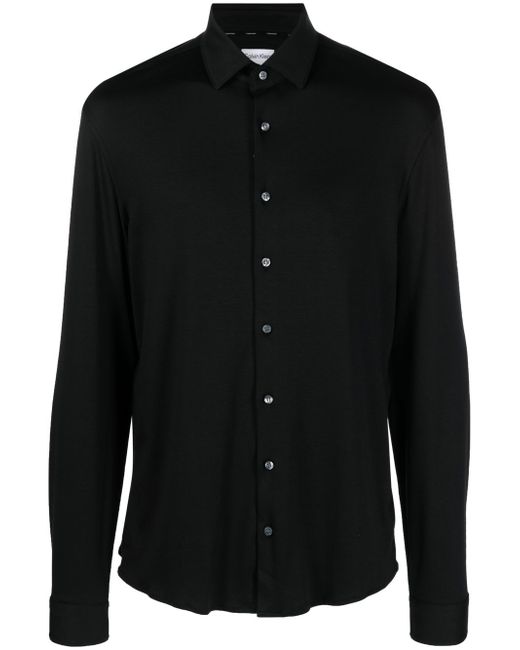 Calvin Klein plain long-sleeve shirt