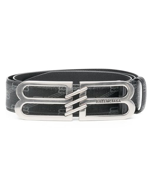 Balenciaga BB logo buckle belt