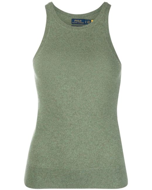 Polo Ralph Lauren knitted cashmere tank top