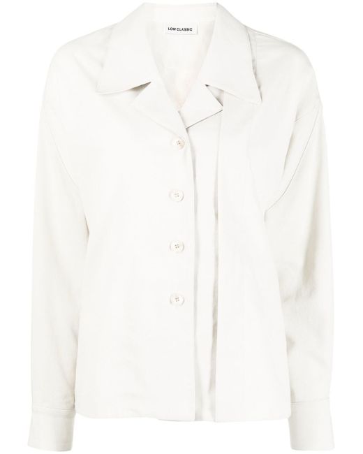 Low Classic notched-collar shirt