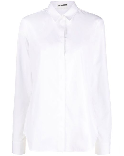 Jil Sander cotton long-sleeve shirt
