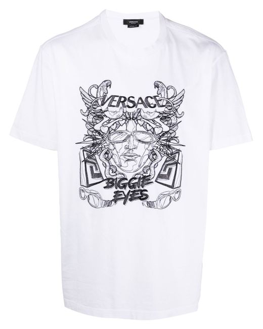 Versace Medusa Head-print T-shirt