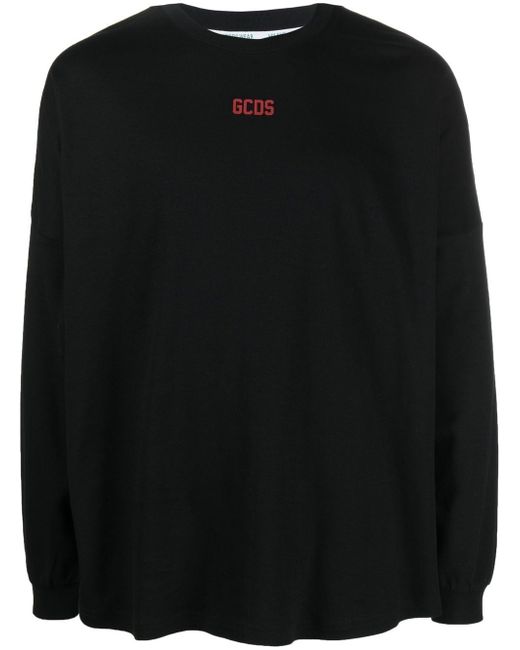 Gcds long-sleeved logo-print T-shirt