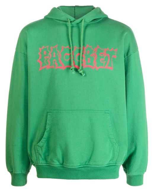 Paccbet logo-print drawstring hoodie