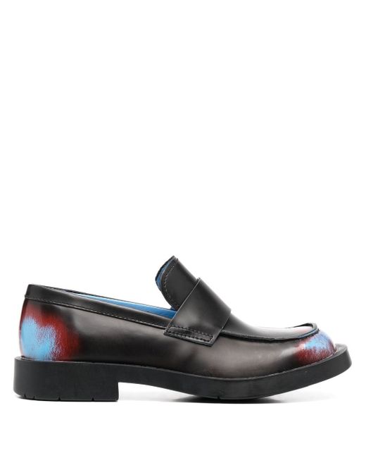 CamperLab square-toe leather loafers