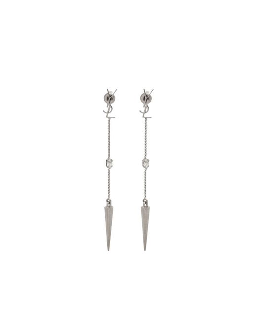 Saint Laurent Opyum YSL Rhinestone Spike earrings